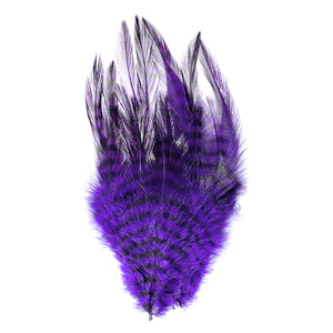 Barred Strung Saddle Hackle