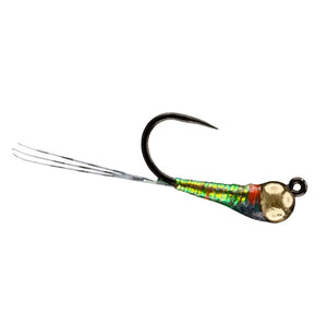 Rain Drop Perdigon Gold Bead Olive