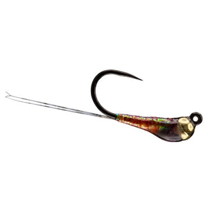 Rain Drop Perdigon Gold Bead Rusty