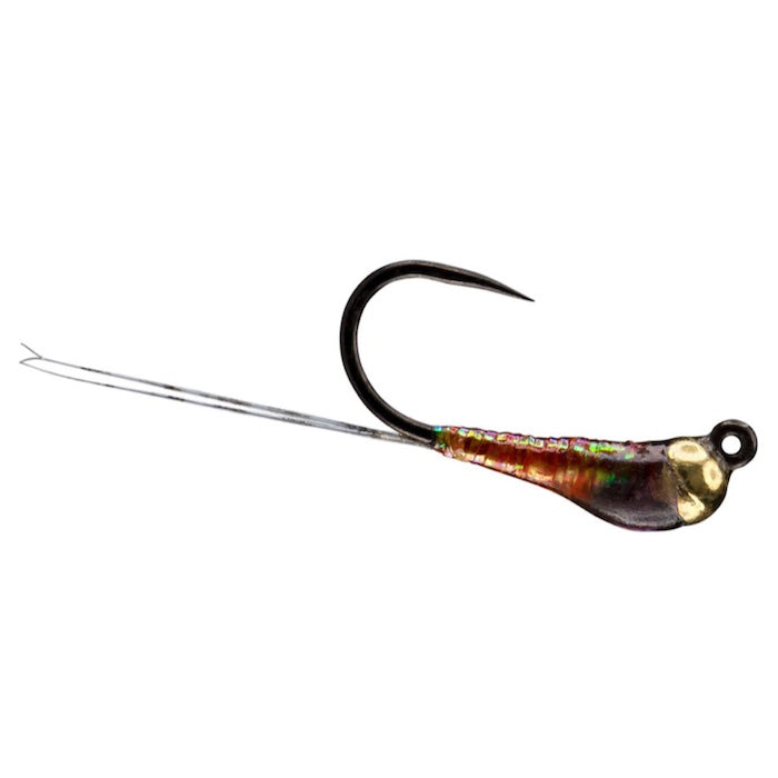 Rain Drop Perdigon Gold Bead Rusty