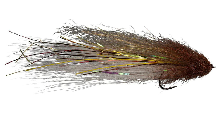 RIO Brammer Imposter White Sucker, large synthetic baitfish streamer