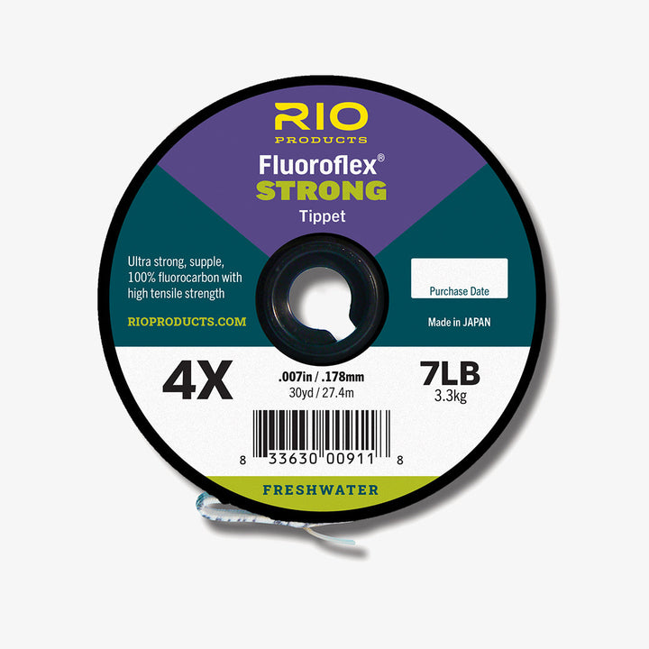 RIO Fluoroflex Strong fluorocarbon tippet spool
