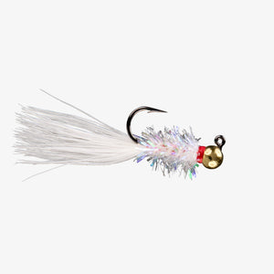 RIO Jig Retriever White, jig streamer with tungsten bead