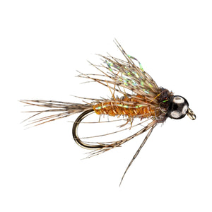 RIO Morrish Dirty Bird Rust, buggy nymph with black bead