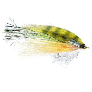 RIO Rio's Flashdance Rainbow, flashy baitfish streamer with tungsten cone