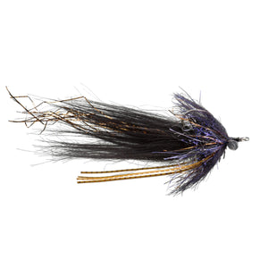 RIO Rio's Hopedale Crab Black, crab fly with heavy lead eyes