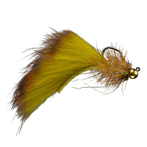 RIO Rio's Soccer Mom Thin Mint, micro leech with bead and jig hook
