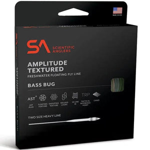 Scientific Anglers Amplitude Textured Bass Bug fly line box in black and red