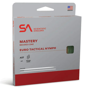 Scientific Anglers Mastery Euro Tactical Nymph Braided Core fly line box