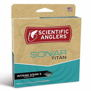 Scientific Anglers SONAR Titan Intermediate/Sink 3/Sink 5 fly line box