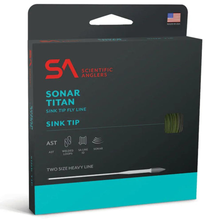 Scientific Anglers SONAR Titan Sink Tip fly line box