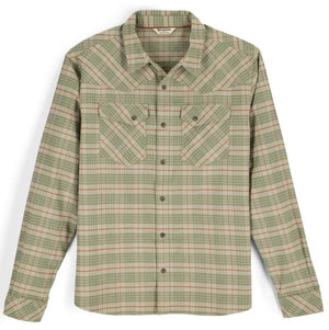 Simms Brackett Flannel Drummond Plaid Stone