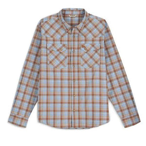 Simms Brackett LS Shirt Steel Blue