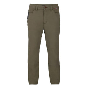 Simms Challenger Pant in Dark Stone, front view