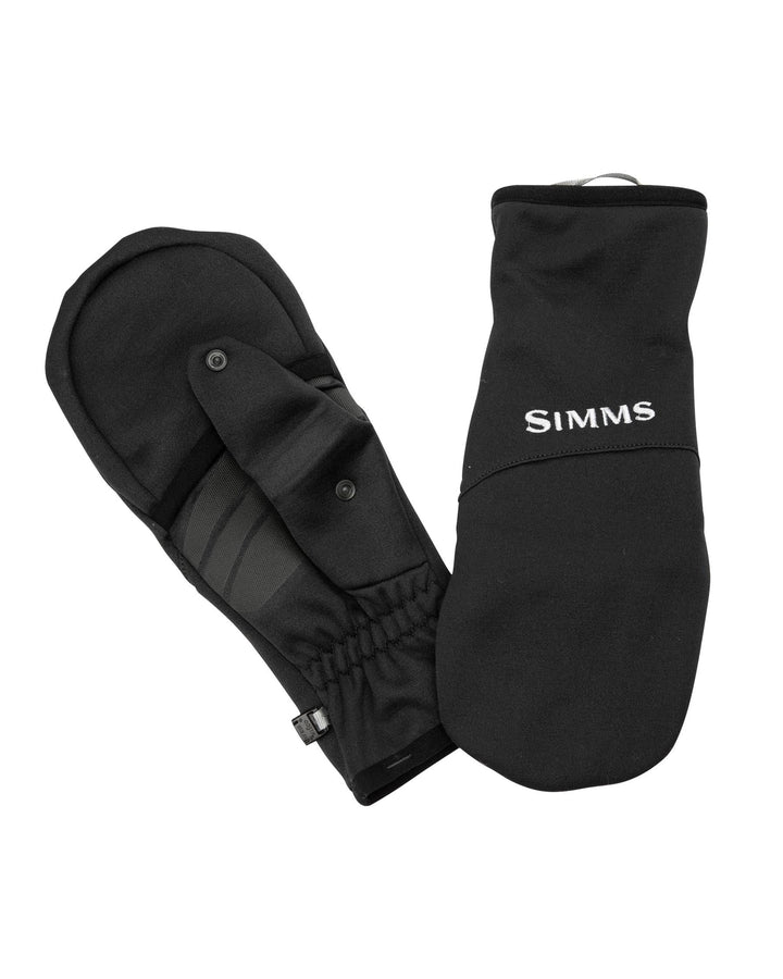 Simms Freestone Foldover Mitt pair, back and palm