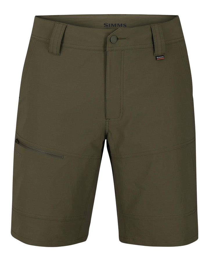 Simms Guide Short in Loden, front view