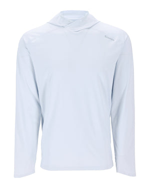 Simms SolarFlex Hoody in Bimini Blue, front view
