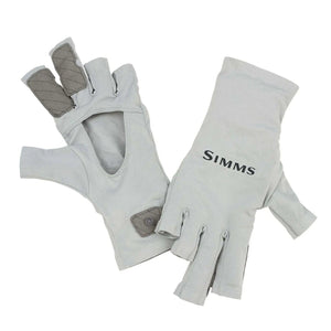 Simms SolarFlex SunGlove in Sterling, back and palm
