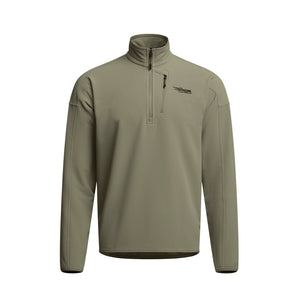 Sitka Alpha Fleece 1/4 Zip Pullover Dark Green Sage