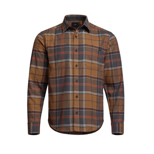 Sitka Ashland Lightweight Flannel Shirt Cherry Sequoia Plaid