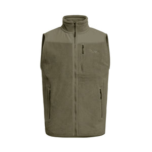 Sitka Camino Fleece Vest Dark Green Sage