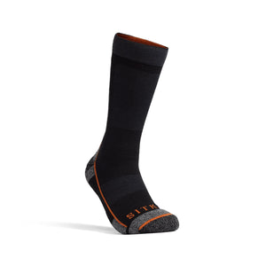 Sitka Mid Weight Crew Sock Black