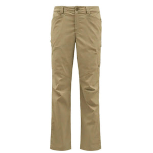 Skwala Backeddy fishing pant in Coyote tan, front view