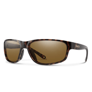 Smith Redding 2 sunglasses, Tortoise frame, ChromaPop Glass Polarized Brown lens, three-quarter view