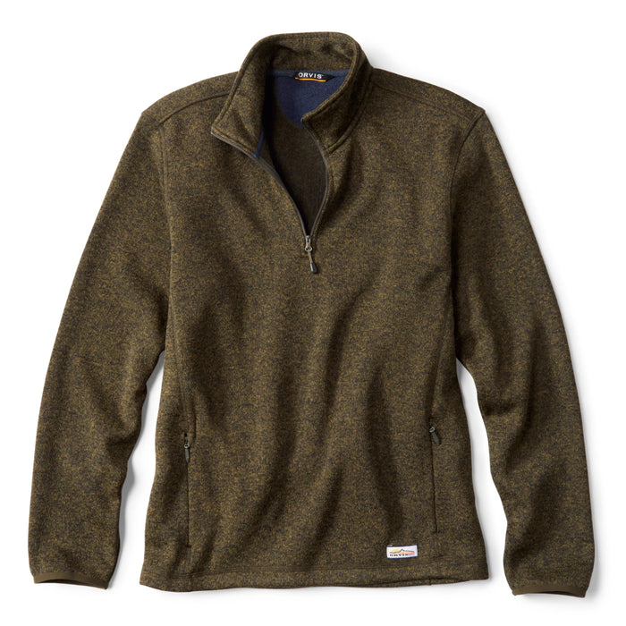 Orvis R65 Sweater Fleece Quarter-Zip Tarragon