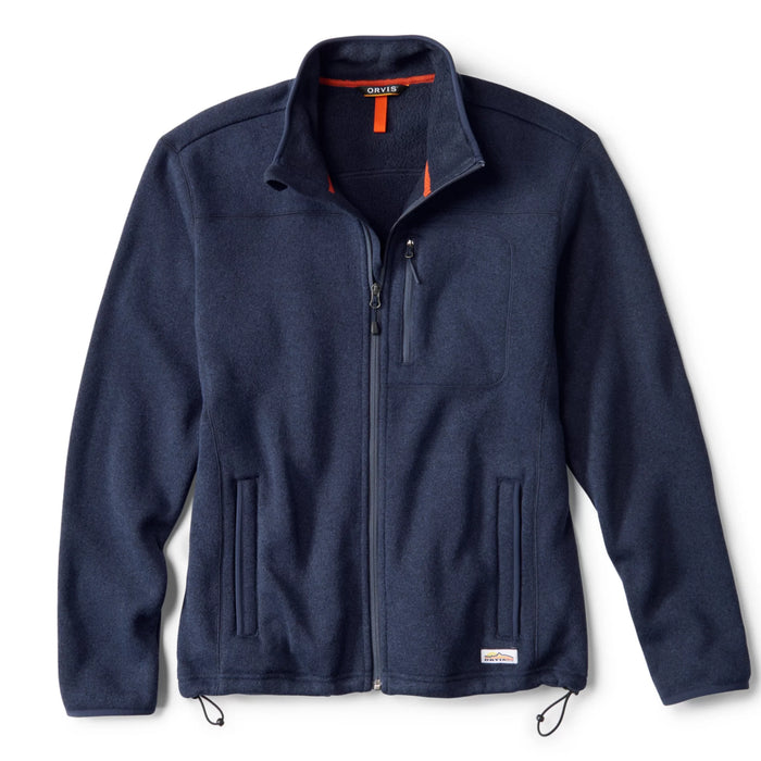 Orvis R65 Sweater Fleece Jacket True Navy