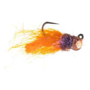 Umpqua Mini Mopsicle Orange nymph with small mop body