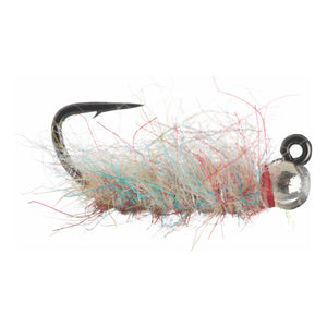 Umpqua Tailwater Jig Sowbug nymph with tungsten bead and flat sowbug body