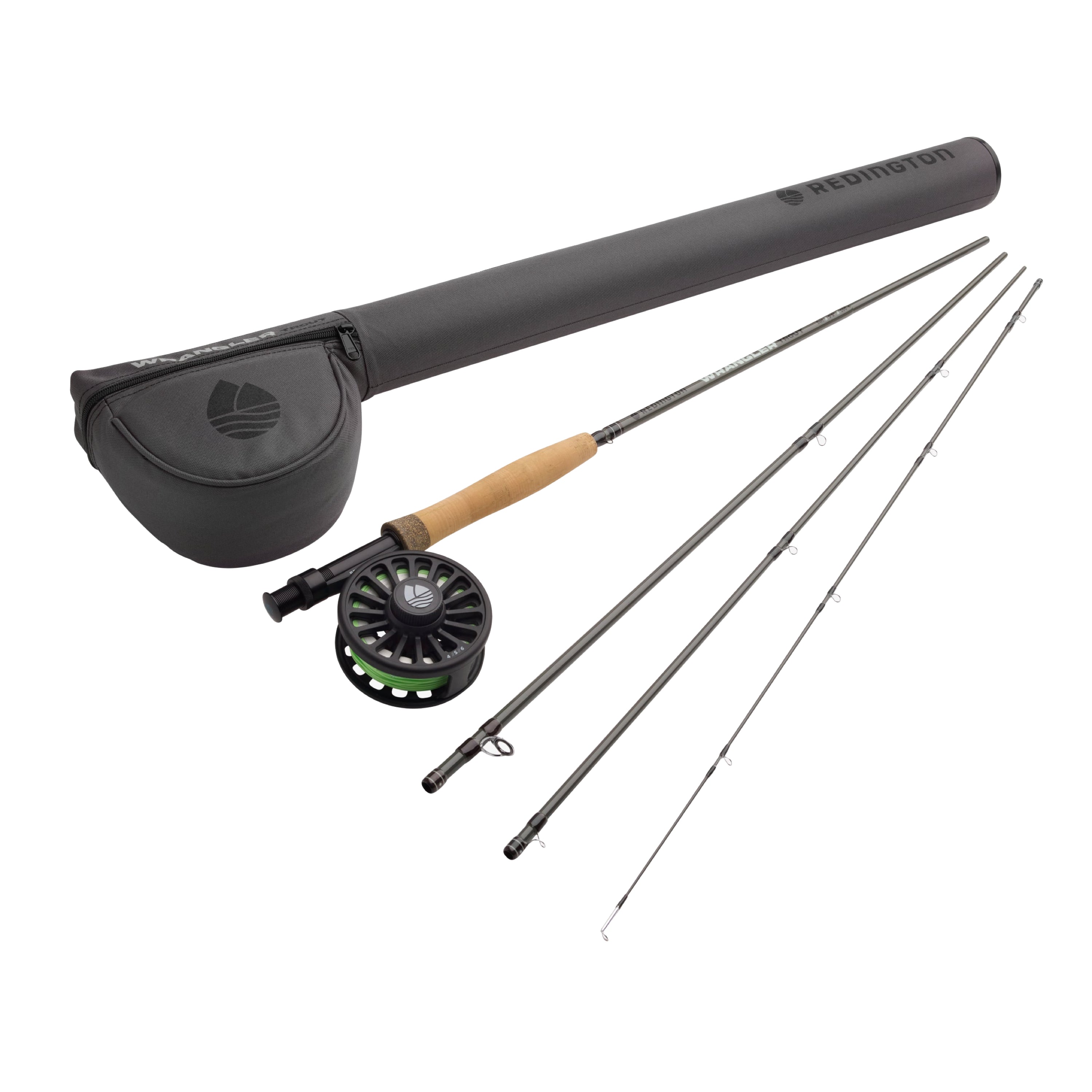 Redington Fly Fishing Combo Kit 590-4 Crosswater Outfit with Crosswater Reel  5 Wt 9-Foot 4pc 