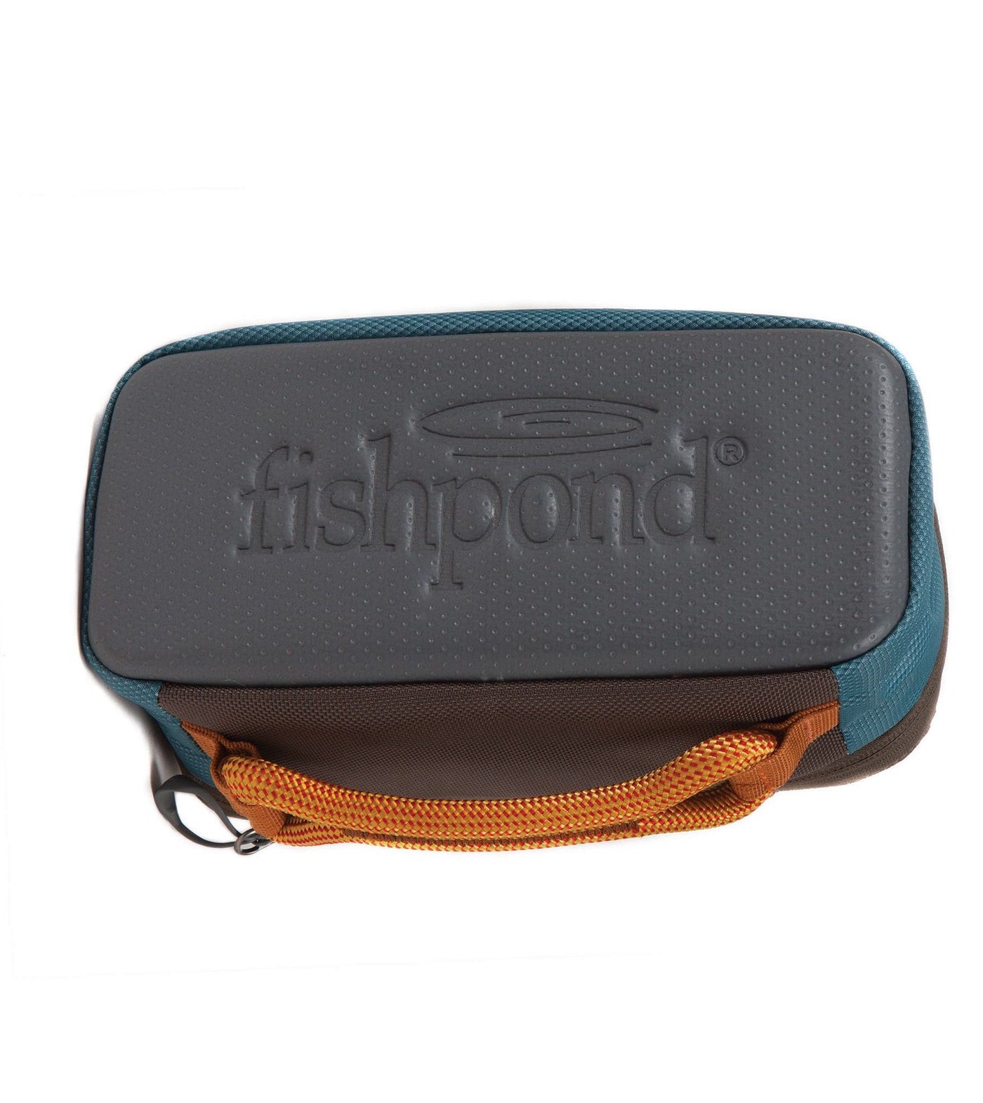 Padded leather fly reel case