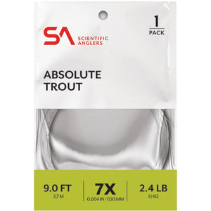 Scientific Angler Absolute Trout Leader 1-Pack - Mossy Creek Fly Fishing