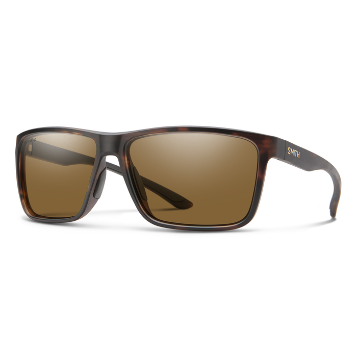 Smith Riptide Matte Tortoise ChromaPop Glass Polarized Brown Sunglasses