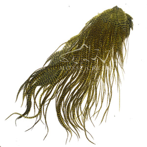 Keough Grade #1 Half Saddle Grizzly Olive - Mossy Creek Fly Fishing