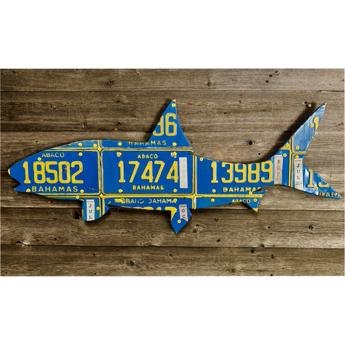 Cody Richardson's Bahamas Bonefish License Plate Art