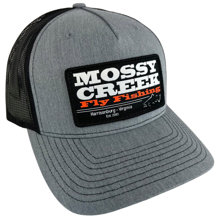 Mossy Creek Patch Trucker Gray Black