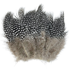 Strung Guinea Feathers Natural - Mossy Creek Fly Fishing