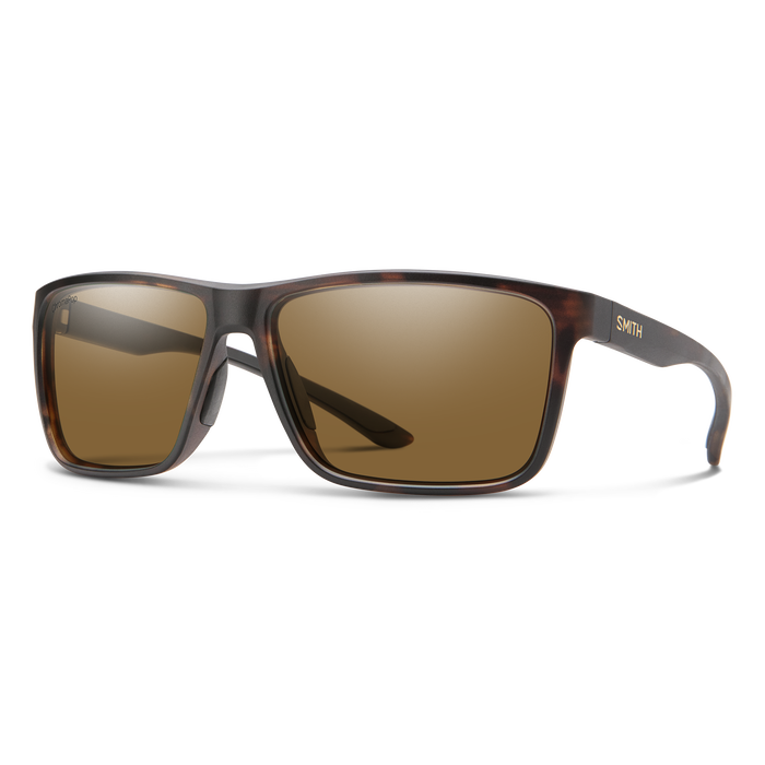 Smith Riptide Matte Tortoise ChromaPop Glass Polarized Brown Lens Sunglasses