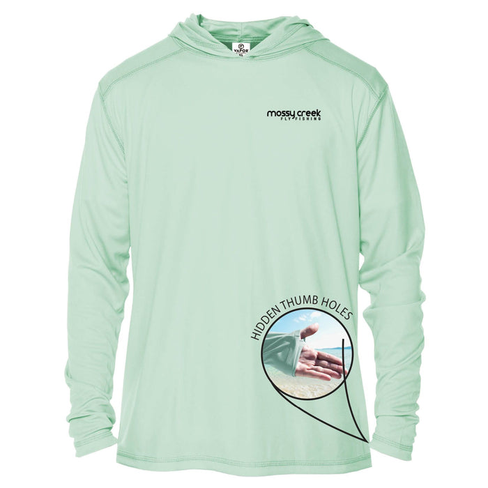 Mossy Creek Solar Hoody Sea Grass