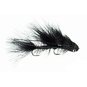 Galloup's Mini Dungeon Black - Mossy Creek Fly Fishing