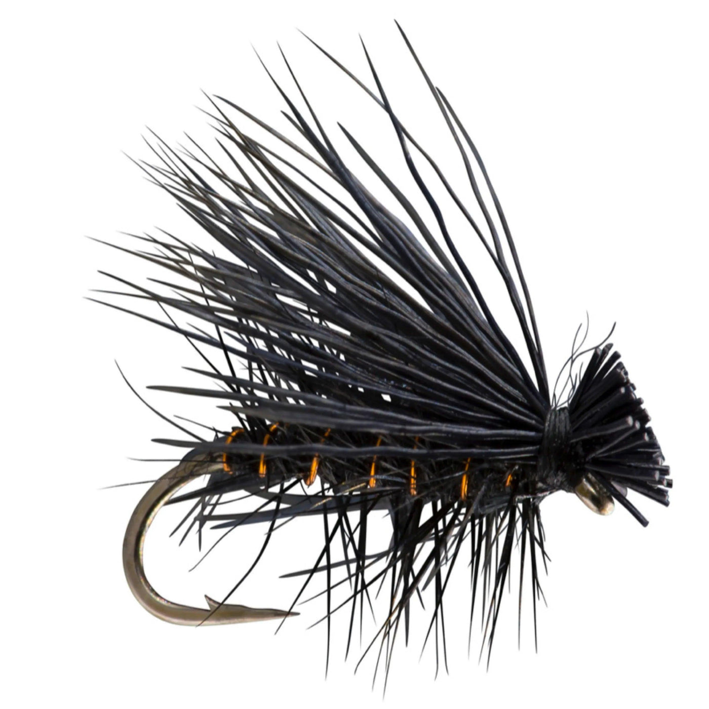 caddis fly fishing lure Rio Elk Hair Caddis, 14 / Black