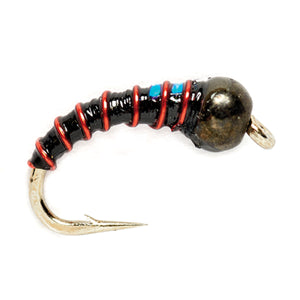 Zebra Midge Black Mirage - Mossy Creek Fly Fishing
