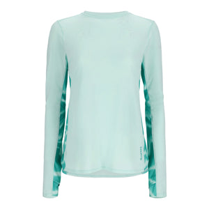 Simms Women's SolarFlex Crew Sea Breeze - Mossy Creek Fly Fishing