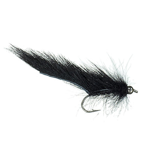 Jake's CDC Squirrel Leech Black - Mossy Creek Fly Fishing