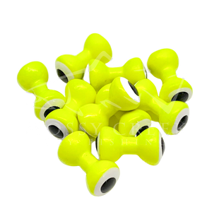 Hareline Double Pupil Lead Eyes - Mossy Creek Fly Fishing