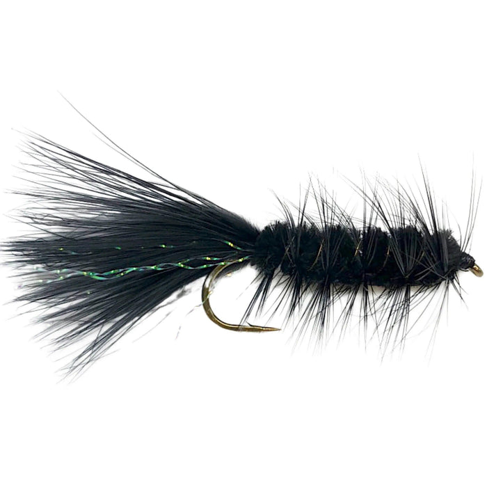 black fly fishing lures Woolly Bugger Black – Mossy Creek Fly Fishing