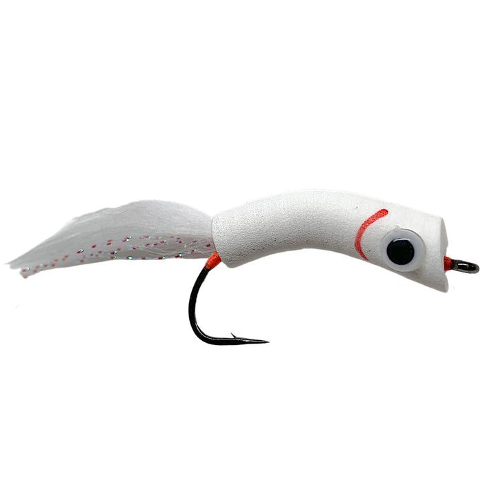 Todd's Wiggle Minnow White